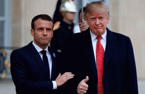 Trump y Macron sostuvieron conversación telefónica sobre crisis nuclear iraní