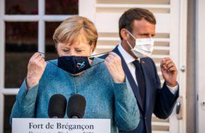 Macron y Merkel apuestan por una mediación europea en Bielorrusia