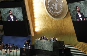Presidente Boric urge a una «reforma estructural» de la ONU